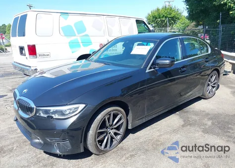 2021 BMW 330I из США, поврежденный, VIN 3MW5R1J06M8C18288